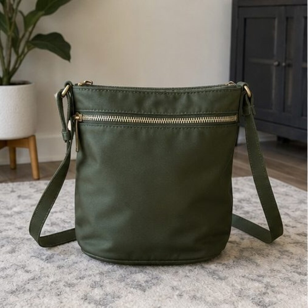 Forest Nylon Crossbody Bag
